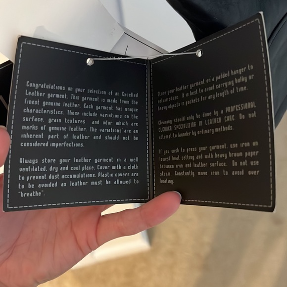 Genuine Lamb Skin Leather Jacket - Picture 4 of 5